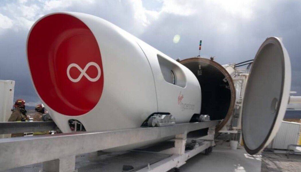 Virgin Hyperloop bir ilke imza attı.