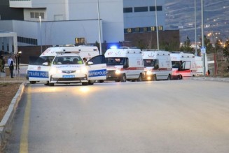 Bitlis’teki helikopter kazasında şehit olan 11 askerimizin naaşı Elazığ’a getirildi