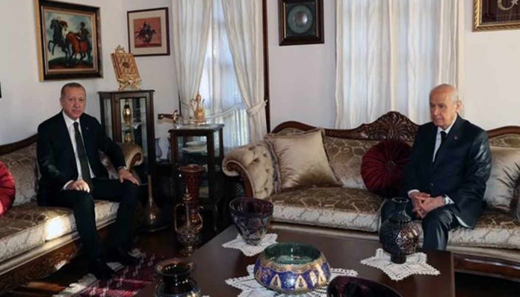 Cumhurbaşkanı Erdoğan: MHP Genel Başkanı Bahçeli’yi ziyaret etti
