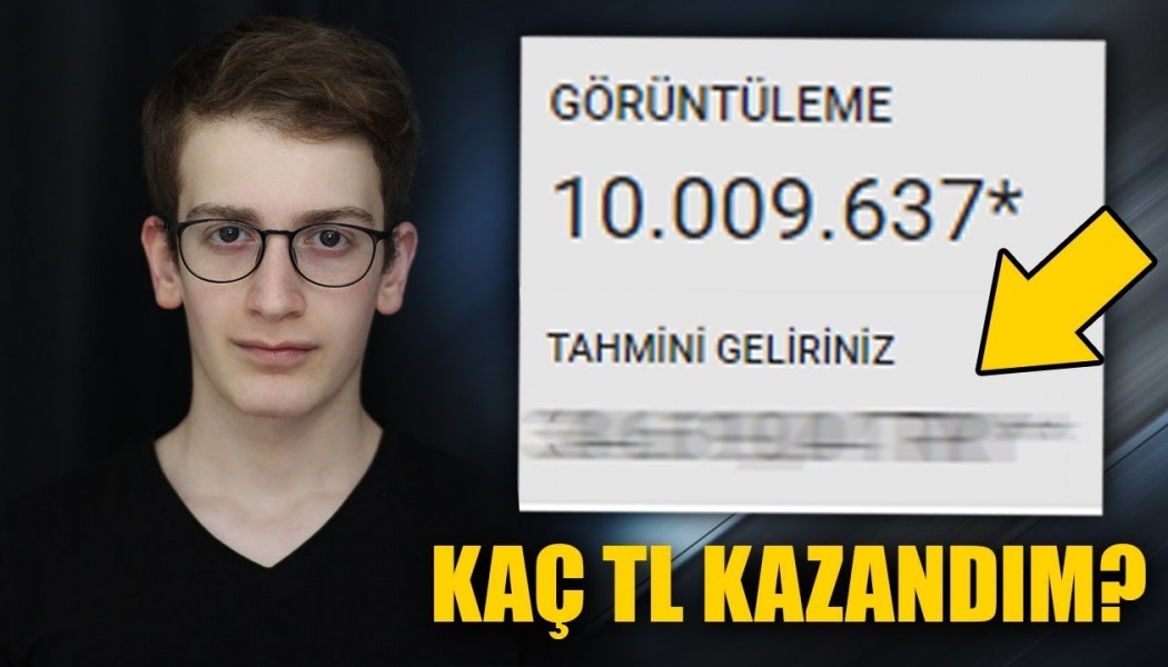 10 Milyon İzlenme Ne kadar Para Kazandırır?