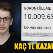 10 Milyon İzlenme Ne kadar Para Kazandırır?