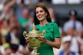 Galler Prensesi Kate Middleton, yarın Wimbledon erkekler finaline katılacak ve kazanana kupayı verecek