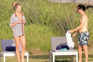 49 yaşındaki Amerikalı aktör Tobias Vincent Maguire, 24 yaşındaki model sevgilisi Babette Strijbos ile görüntülendi