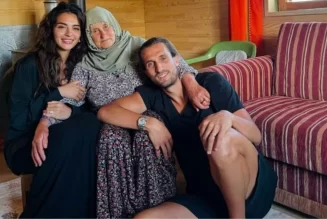 Çiçeği burnunda gelin Melisa Aslı Pamuk, eşi Yusuf Yazıcı’nın köyüne gitti