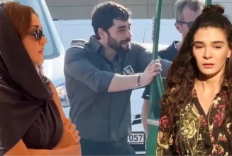 Hande Erçel tanımadığı Akın Akınözü’nü cenazede yalnız bırakmadı! Gözler Ebru Şahin’i aradı