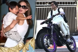 Motosiklet kazası geçiren Brad Pitt ve Angelina Jolie’nin oğlu Pax, hastaneye kaldırıldı