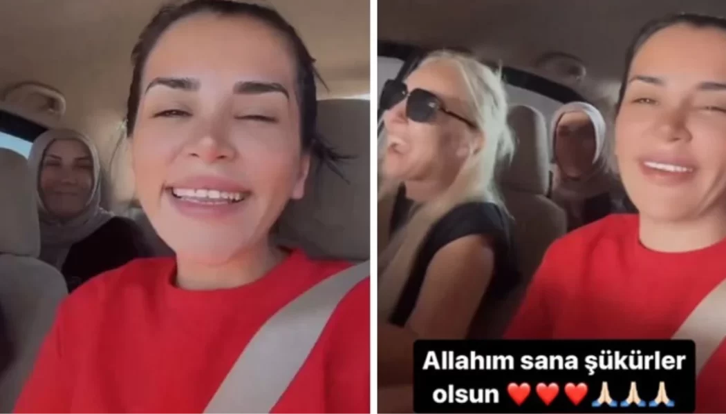 Tahliye haberini yolda alıp Dilan Polat’ı karşılamak için geri döndüler