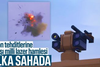 Milli üretim ALKA lazer silahı, drone tehditlerine karşı kalkan oluyor