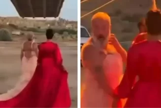 Bu fotoğraf çekimi bildiğiniz türden değil! Akıllara zarar