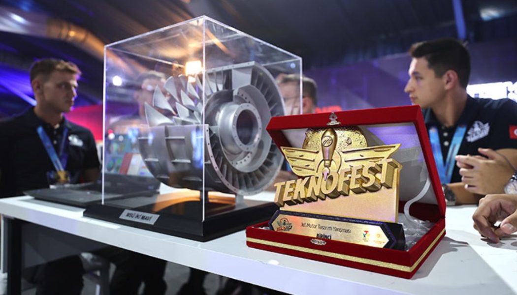 Deniz Harp Okulu öğrencileri, askeri turbo fan modülüyle TEKNOFEST’te birinci oldu
