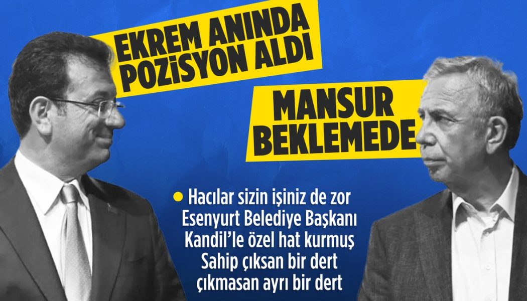 Mansur Yavaş Esenyurt Belediye Başkanı’na destek vermedi