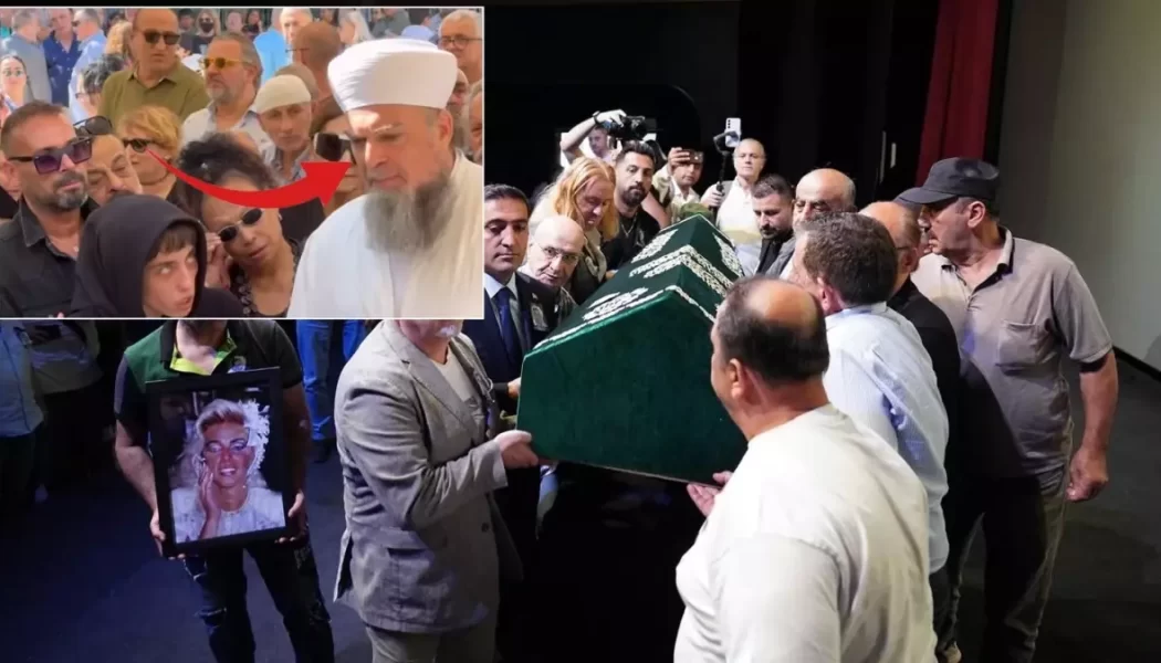 Ahu Tuğba’nın cenazesinde Meriç Erkan’ı görenler şaşkınlığını gizleyemedi