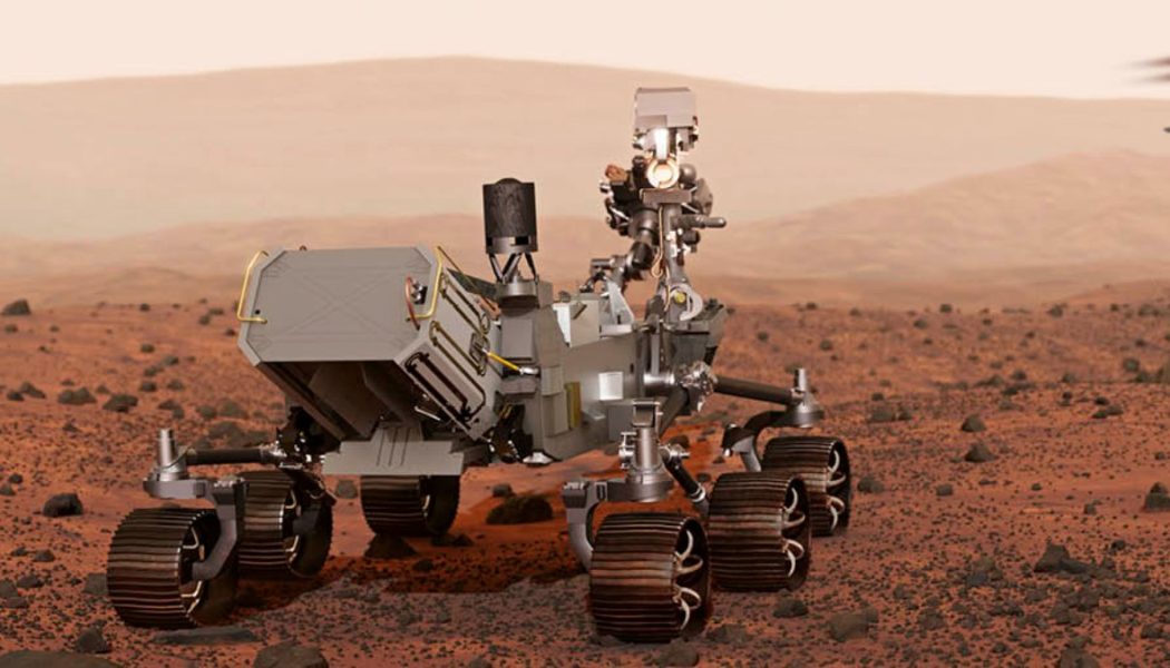 Mars keşif aracı Perseverance yeni bir fotoğraf gönderdi