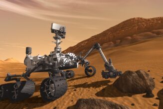 Curiosity, parçaladığı Mars kayasında bir sürprizle karşılaştı