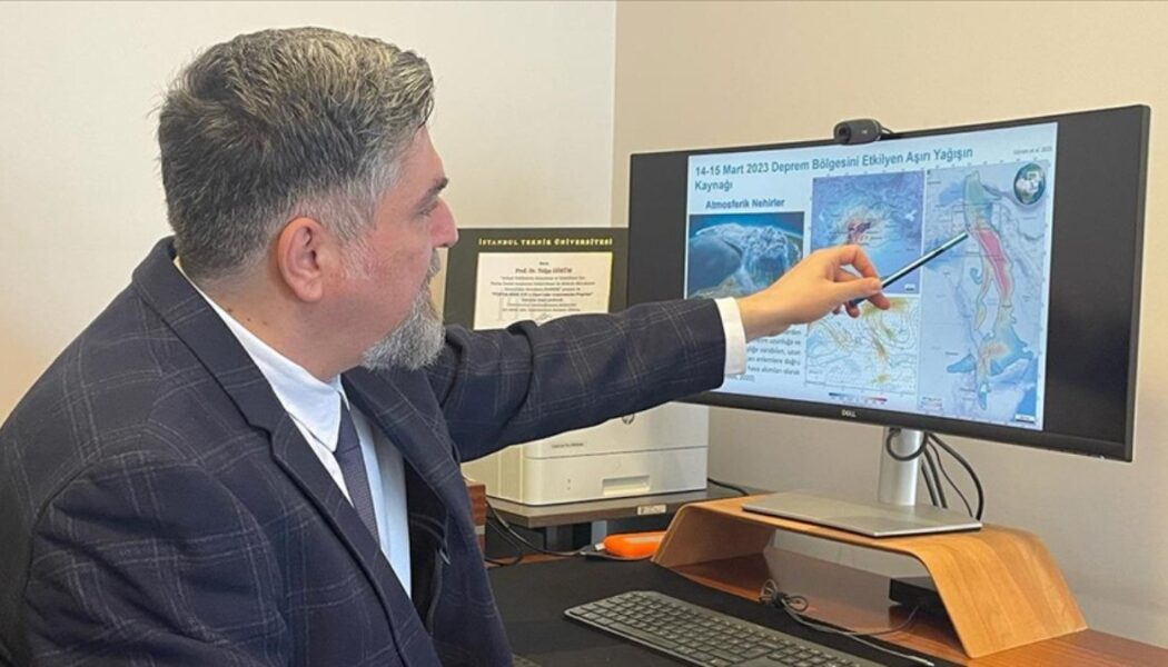 Depremler sonrası aşırı yağışların gerisinde ‘atmosferik nehir’ tespiti