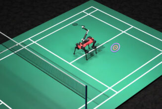 İnsanlarla badminton oynayan robot: ANYmal